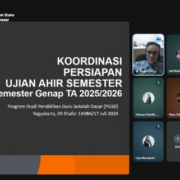 Rapat Persiapan UAS